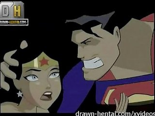 Justice league brudne film - superman na zastanawiać się kobieta