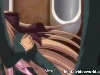 Transgender fucked dalam sekolah tandas pada hentai mov